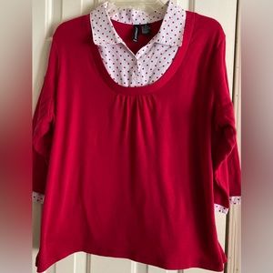 Ladies Size 1X Jason Maxwell Blouse